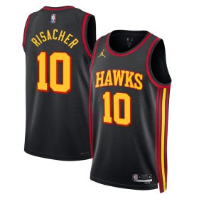 Zaccharie Risacher Atlanta Hawks Jersey – Statement Edition