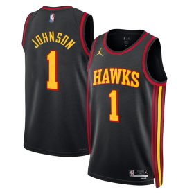 Jalen Johnson Atlanta Hawks Jersey – Statement Edition