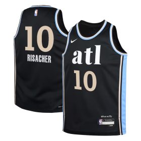 Zaccharie Risacher Atlanta Hawks Jersey – City Edition