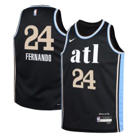 Bruno Fernando Atlanta Hawks Jersey – City Edition