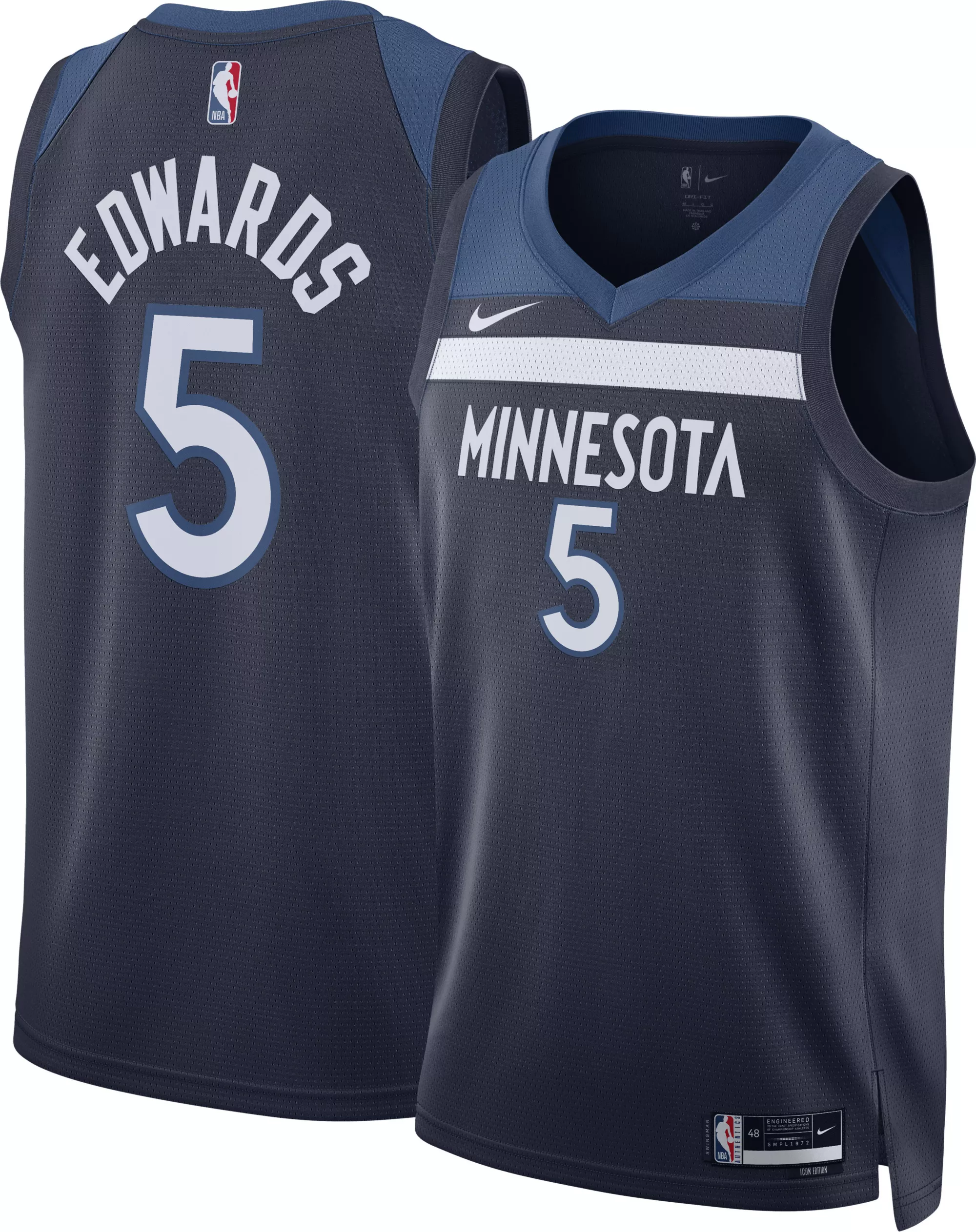 Anthony Edwards Minnesota Timberwolves Jersey – Icon Edition