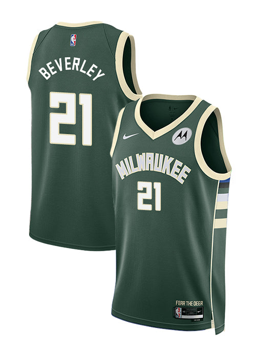 Patrick Beverley Milwaukee Bucks Jersey – Icon Edition